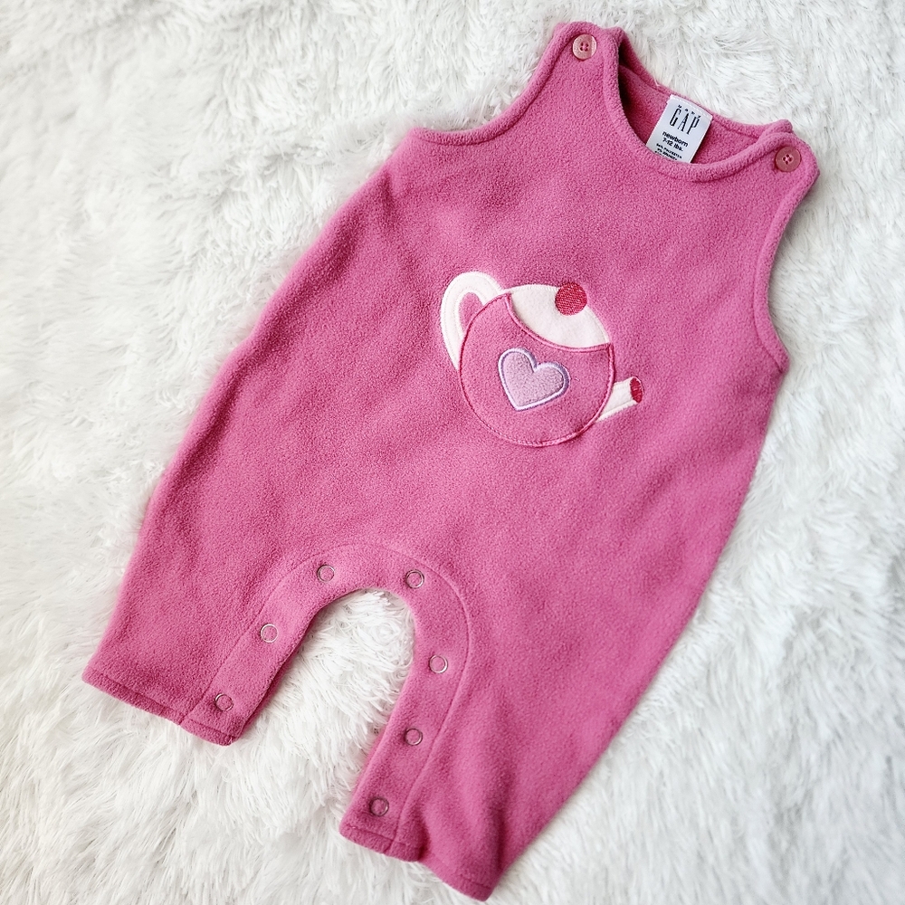 Baby GAP Tea Cup Girls Overalls